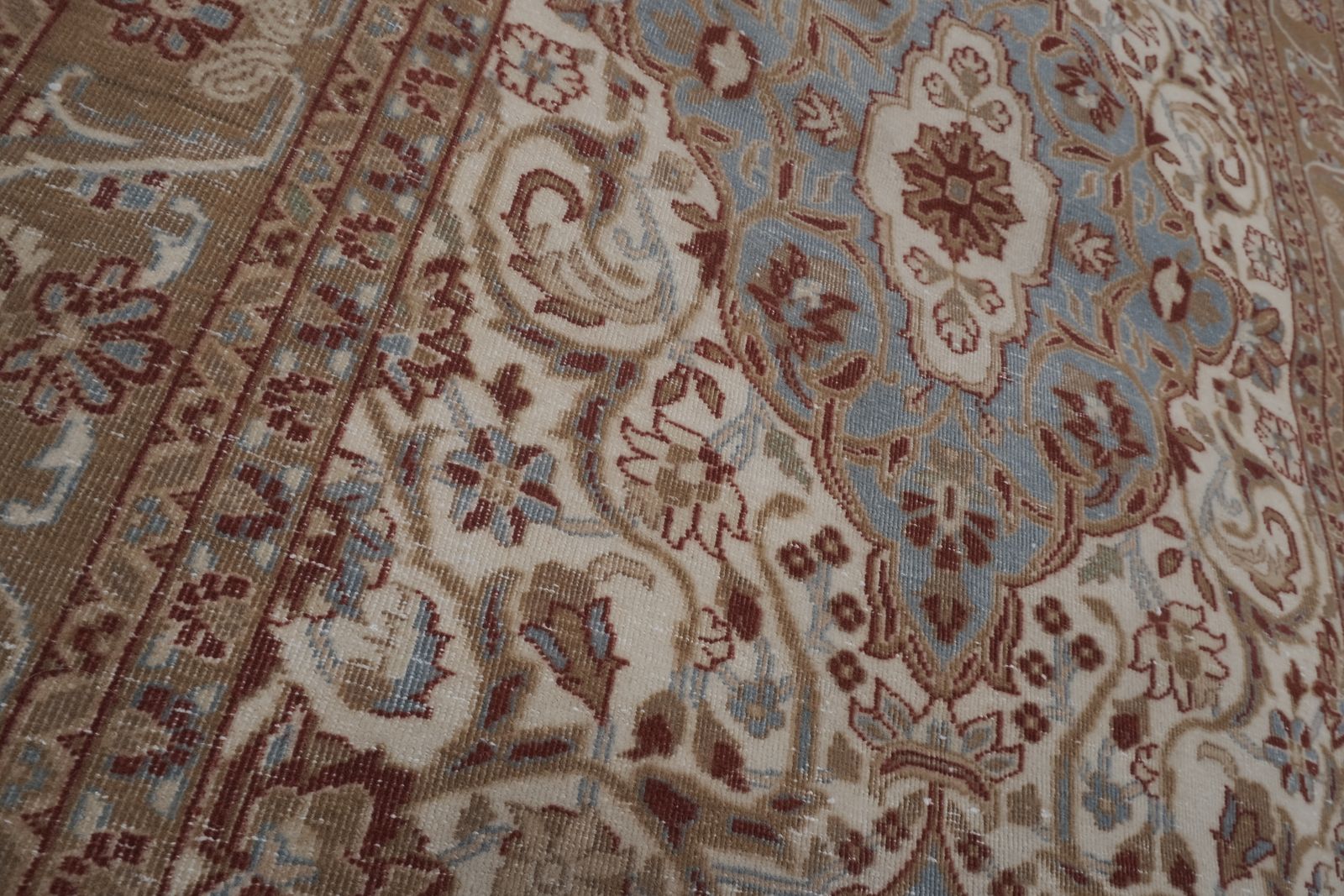 Mid Century Modern Anatolia Faded Colors Low Pile Rug With Medallion 2'10" X 5' photo 500.0
