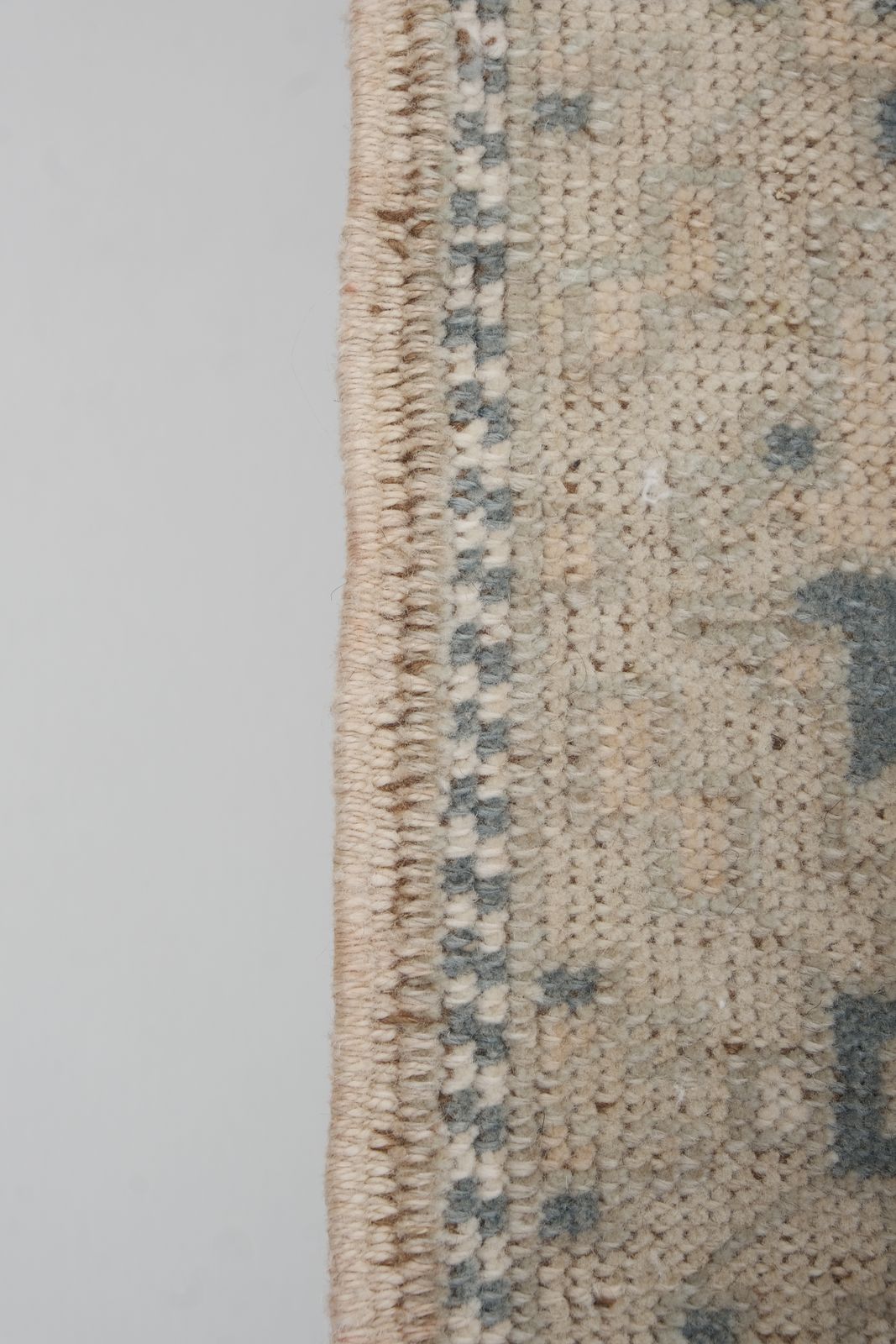 photo for sale Turkish Oushak Gallery Runner, Farmhouse Kitchen Rugs 4'8" X 8'8"