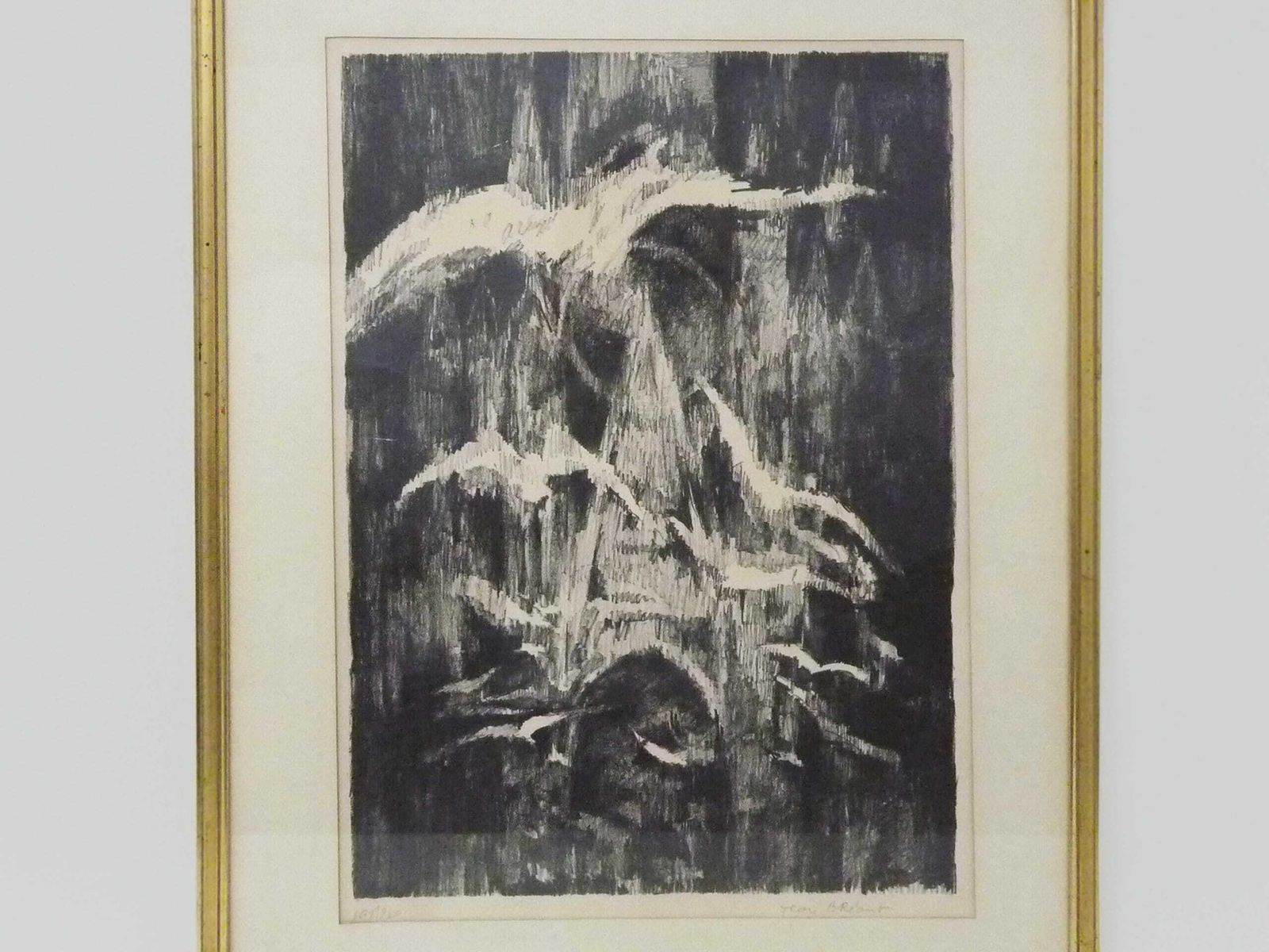 Lithographie originale par Jean Bréant, Cathédrale de Rouen, signée et numérotée 198/200. 1922 1984 photo for sale