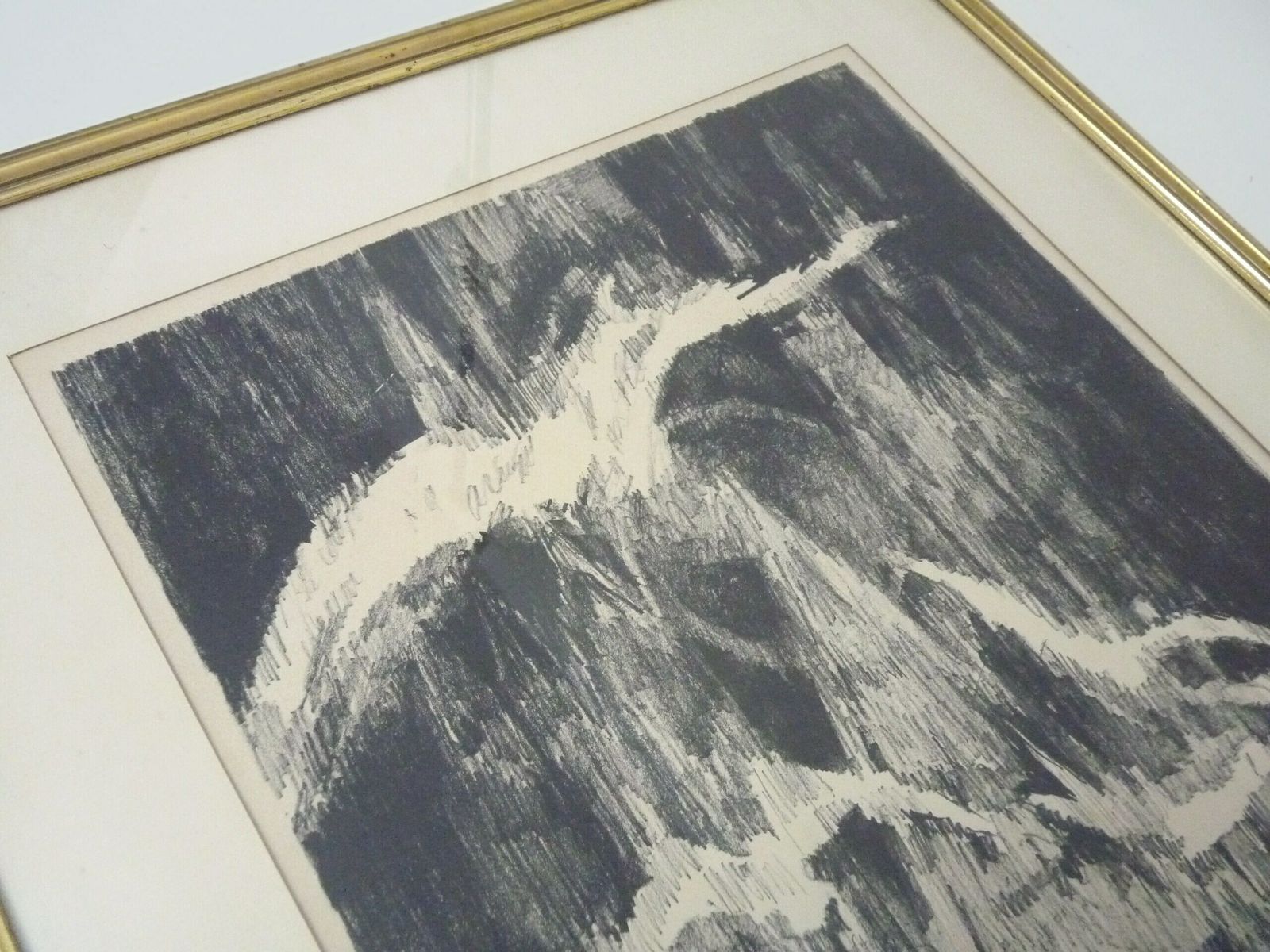 Original Lithograph By Jean Bréant, Rouen Cathedral Signed And Numbered 198/200. 1922 1984 photo Art