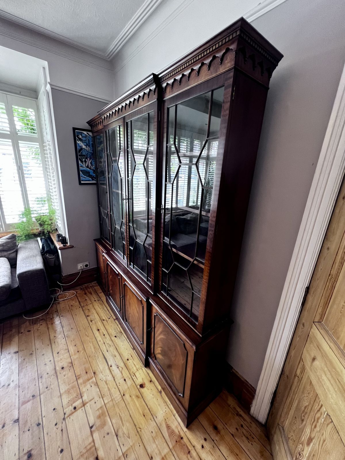 Stunning Vintage Cabinet   Reprodux (Made In England) photo vintage