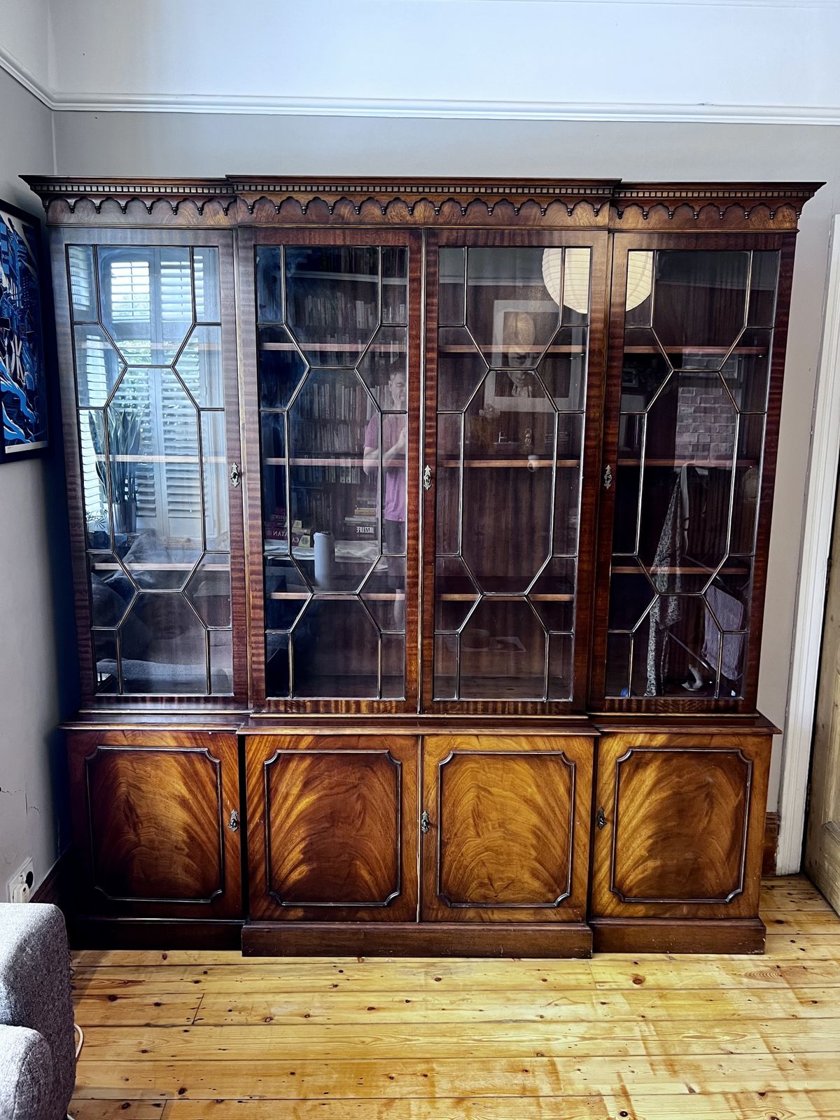 photo for sale Stunning Vintage Cabinet   Reprodux (Made In England)