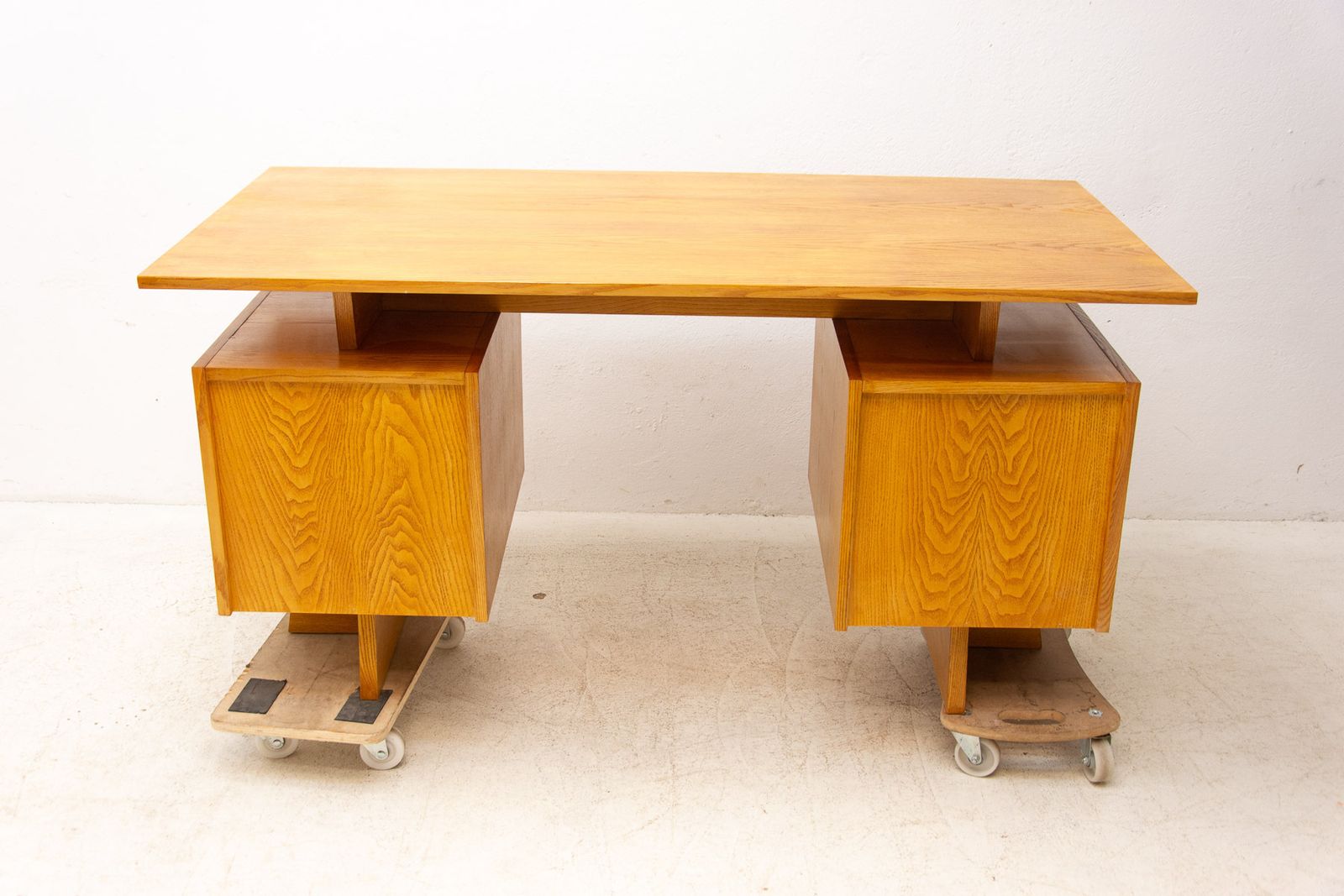 Mid Century Beechwood Writing Desk, 1970´S, Czechoslovakia photo for sale