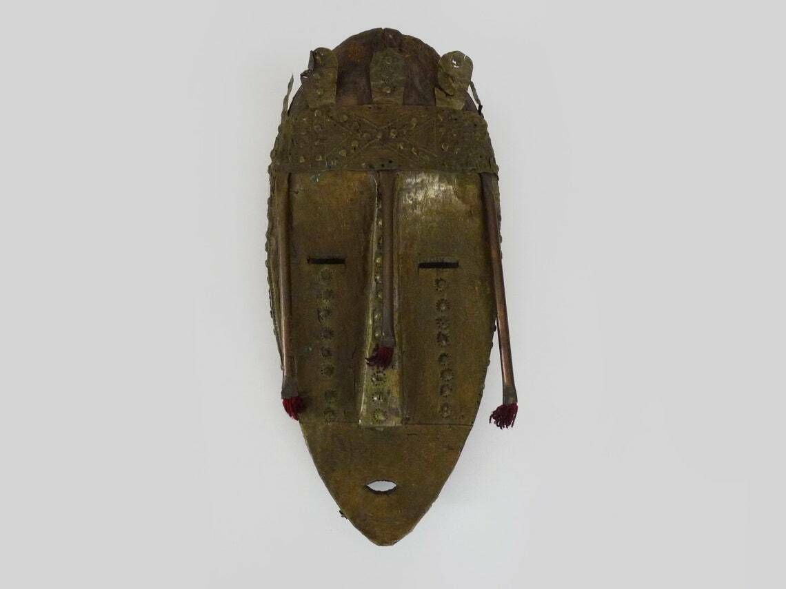 Ancient Ritual Face Mask Bambara Marka Sarakole From Mali African Tribal Art
