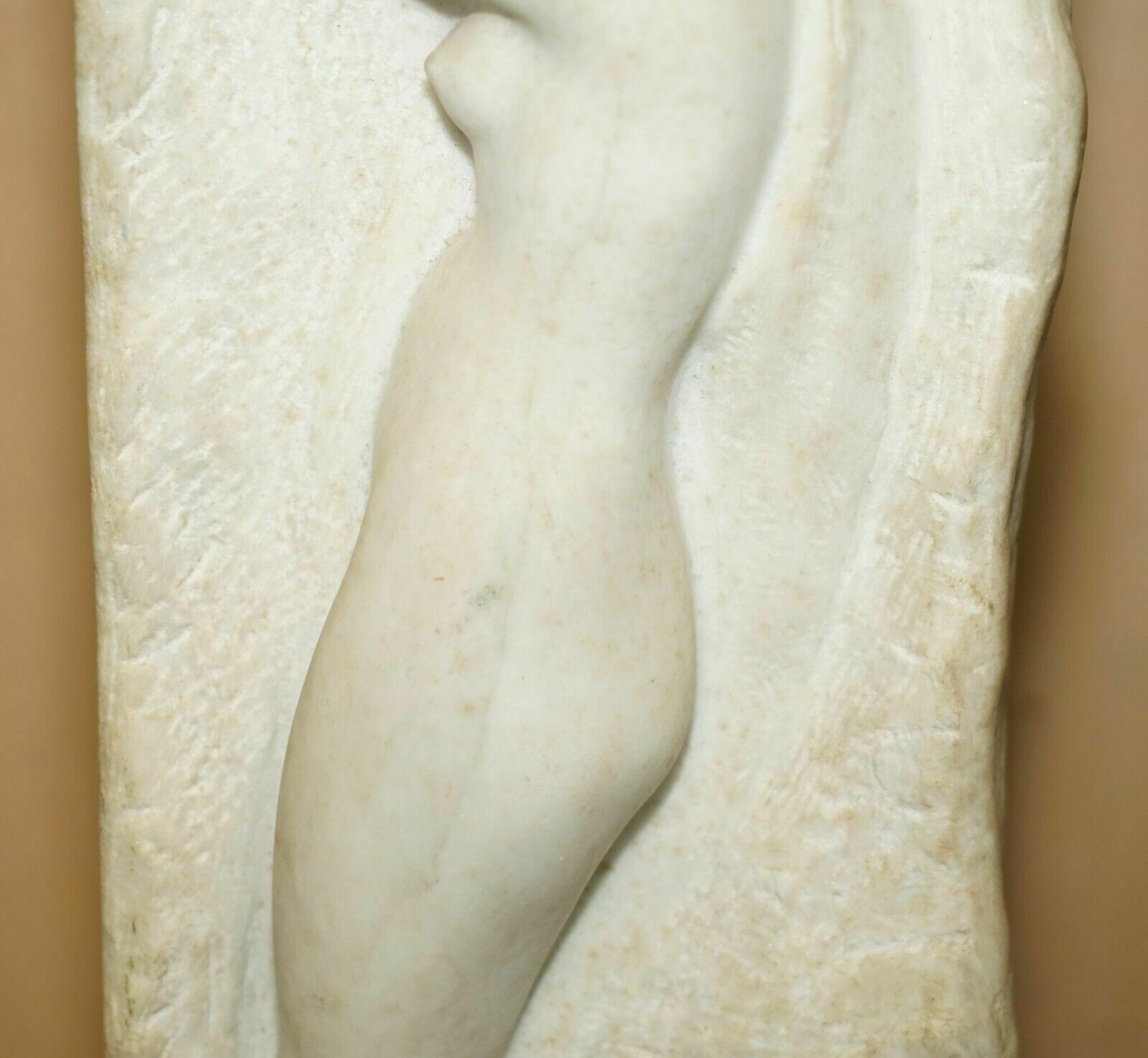 Original Signed Amedeo Gennarelli 1881 1943 Carved Marble Statue / Sculpture photo buy