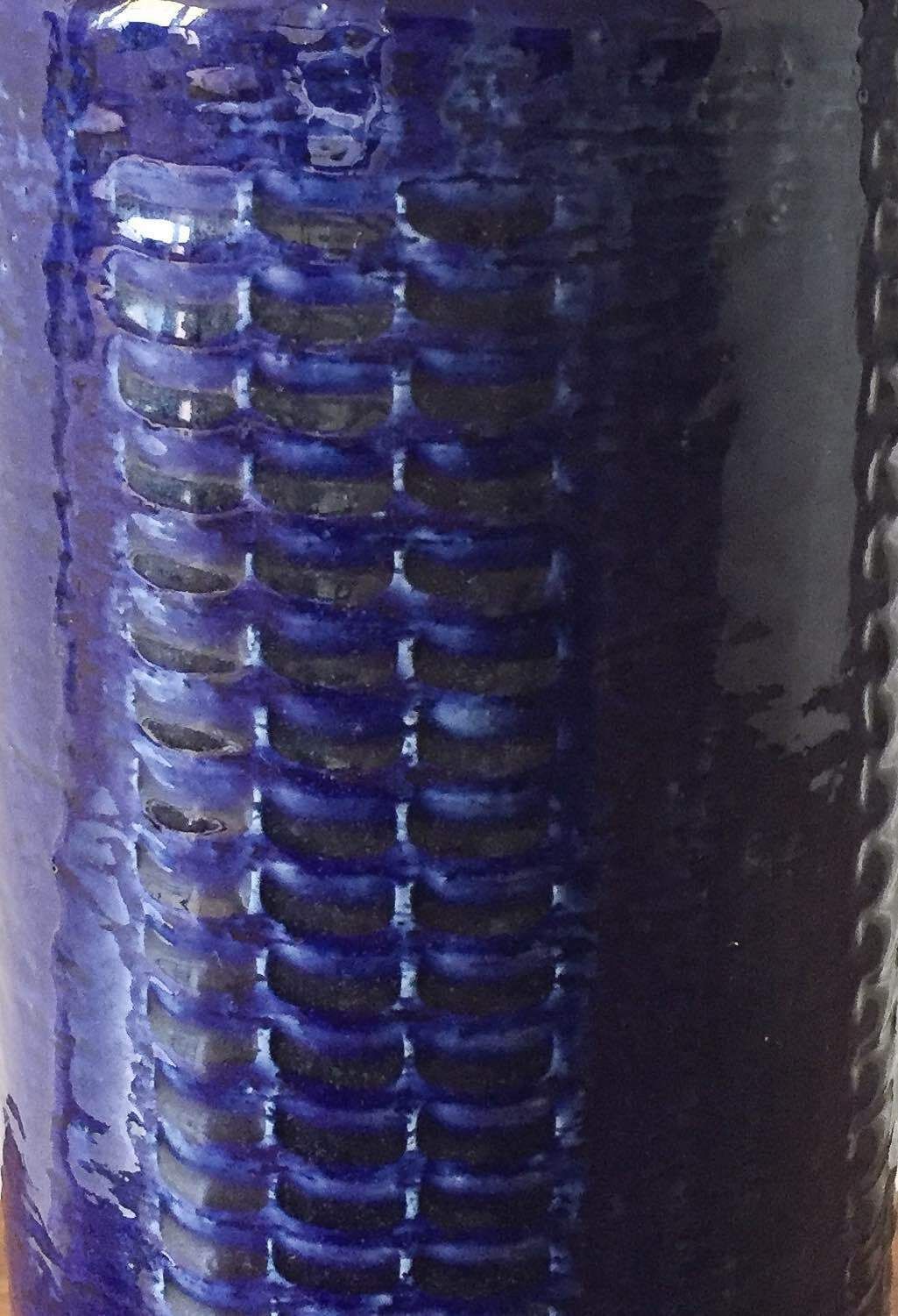 Cobalt Blue Palshus Table Lamp Model Dl/27 By Annelise And Per Linnemann Schmidt, 1960s photo buy