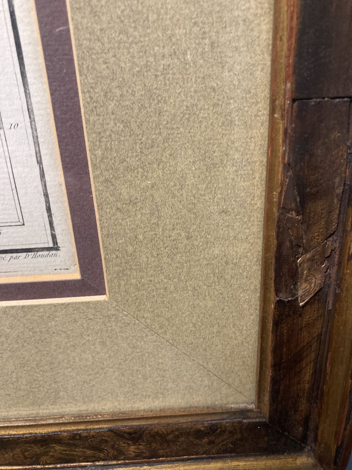 Set Of Three Large 18th C Framed French Maps photo buy