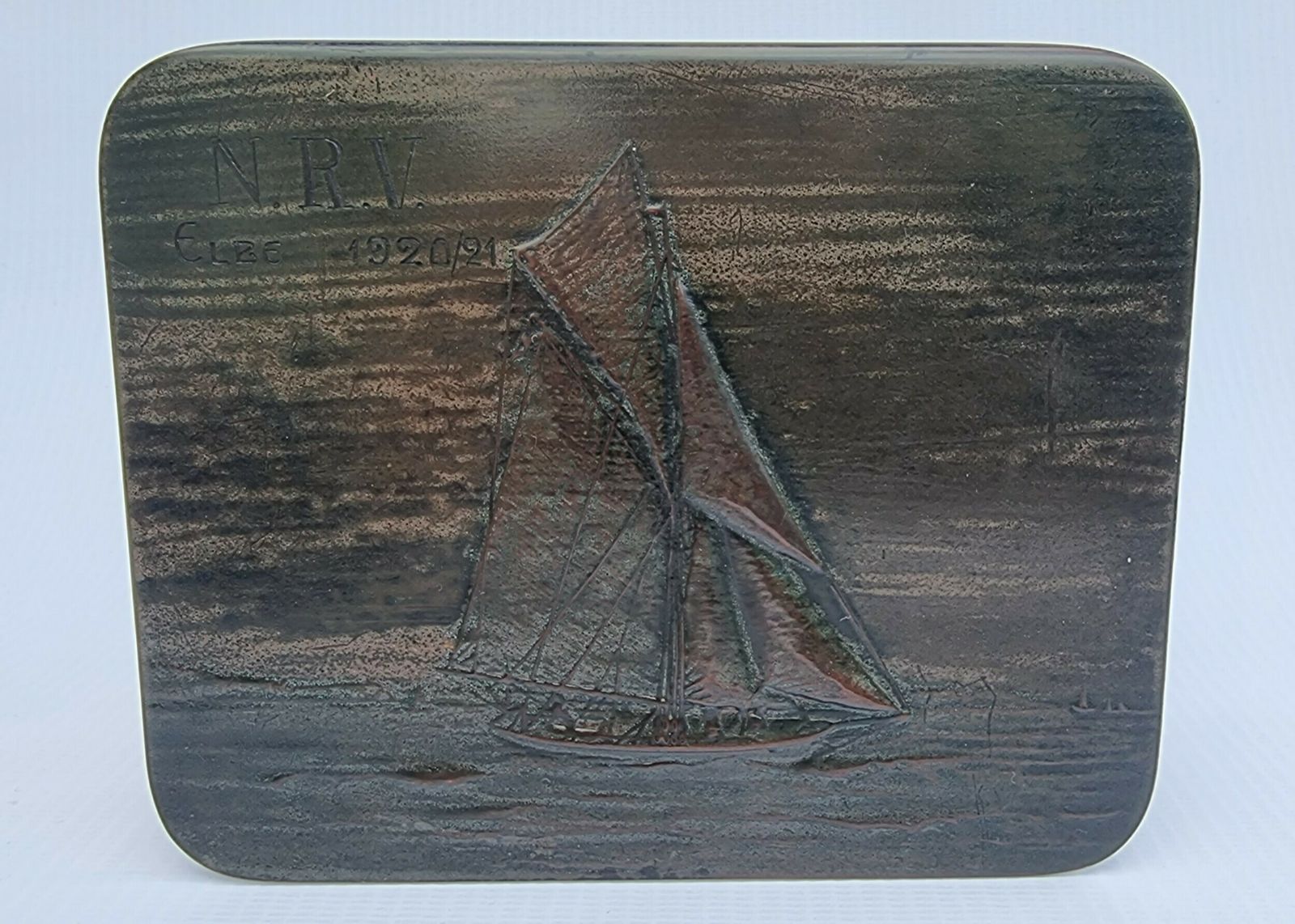 photo for sale A Rare Early Competitive Sailing Presentation Box Which Is Of Nautical Interest And Made By W.M.F.