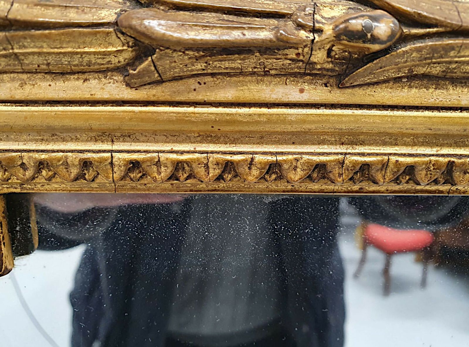 A Fabulous 19th Century Giltwood Pier Or Dressing Mirror photo Home Decor