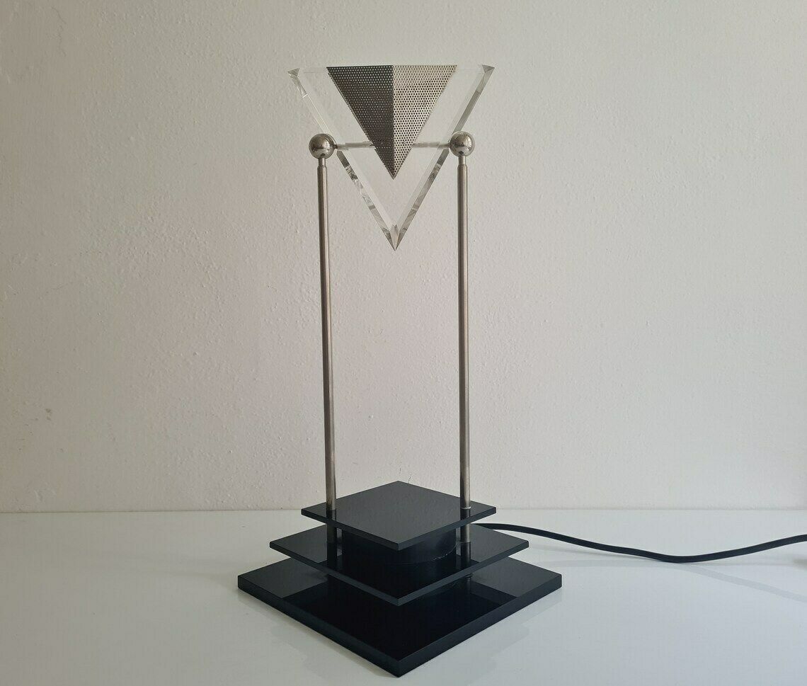 Vintage Delightful Postmodern Design Telescopic Halogen Desk Lamp photo furniture