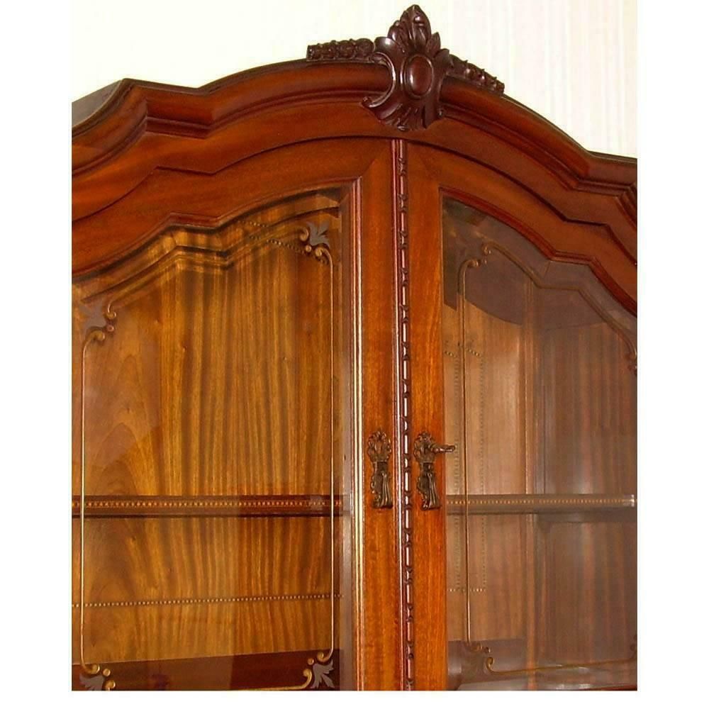 Venetian Early 20th C. Eclectic Credenza China Cabinet By Testolini & Salviati photo for sale