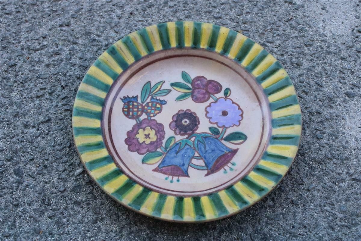Rare Decorative Plate 1920 Ics Dolker Kowaliska Design Vietri Sul Mare photo furniture