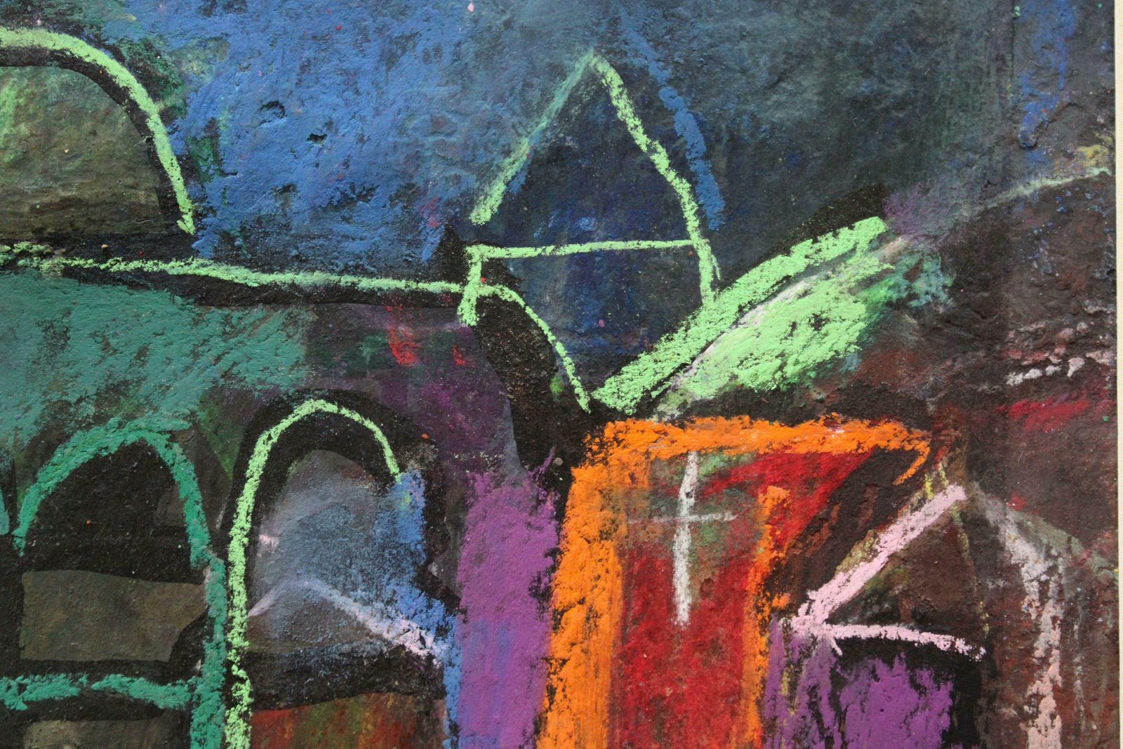 Georgs Barkans Travel Notes 2007. Paper, Pastel,  2007 photo vinterior