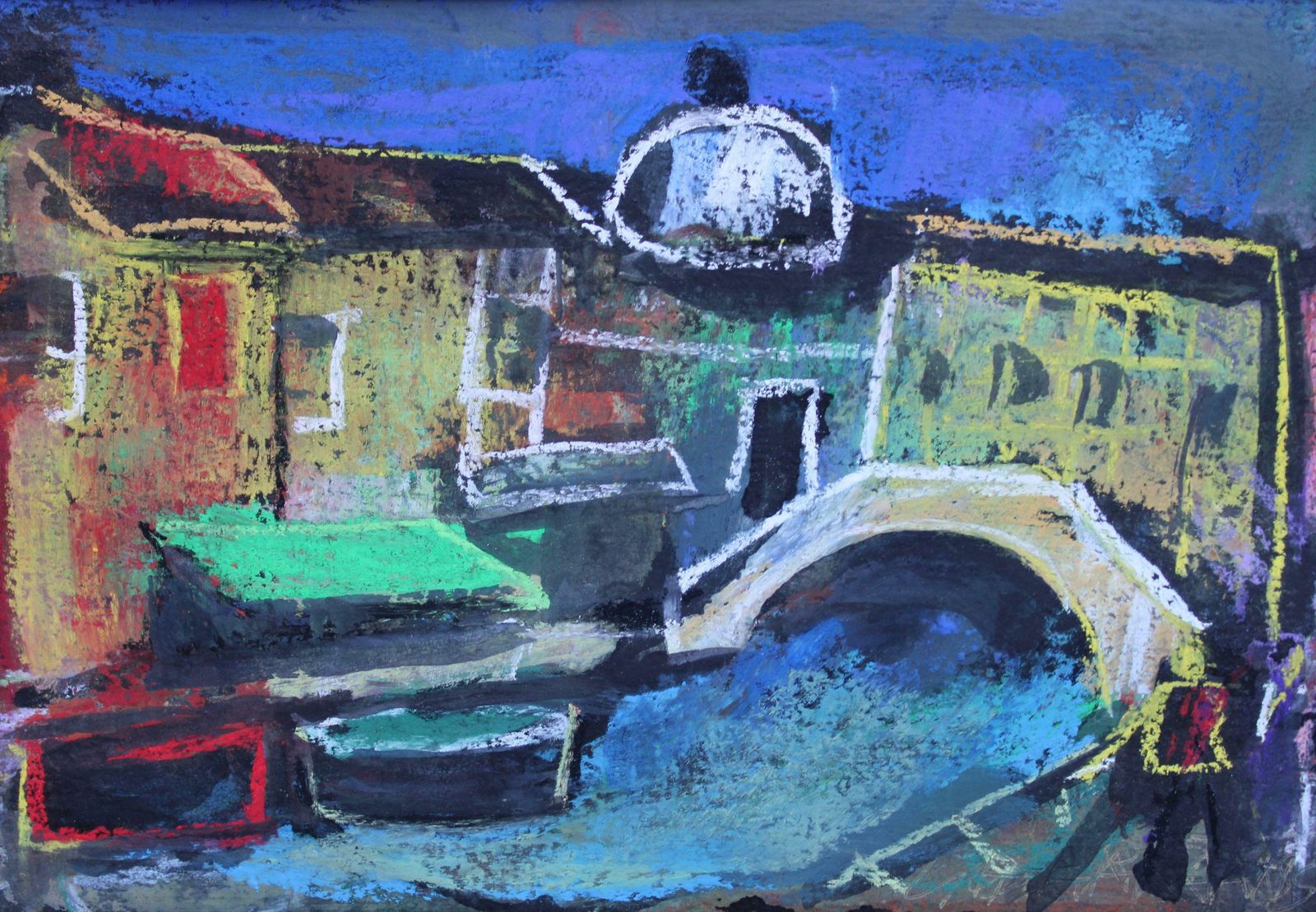 Georgs Barkans Travel Notes 2007. Paper, Pastel, 2007