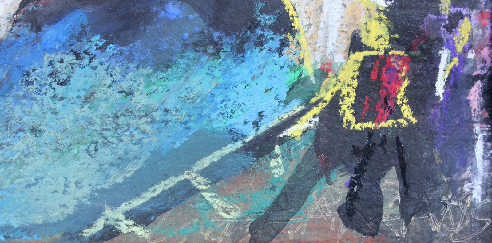 Georgs Barkans Travel Notes 2007. Paper, Pastel, 2007 photo Art