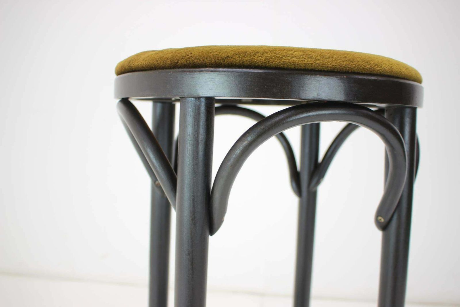Midcentury Bar Stool Ton, Czechoslovakia 1980s photo for sale