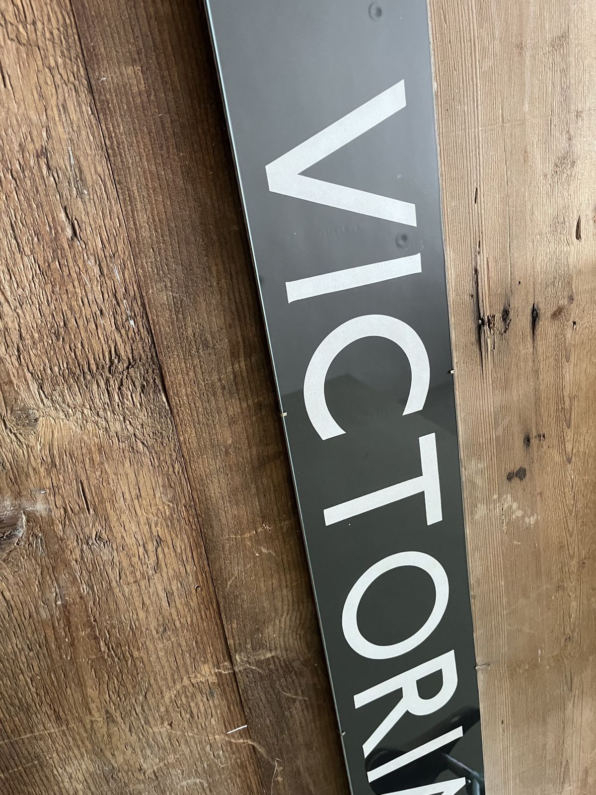 photo for sale Victoria Bus Station Sign Original Framed 1950s