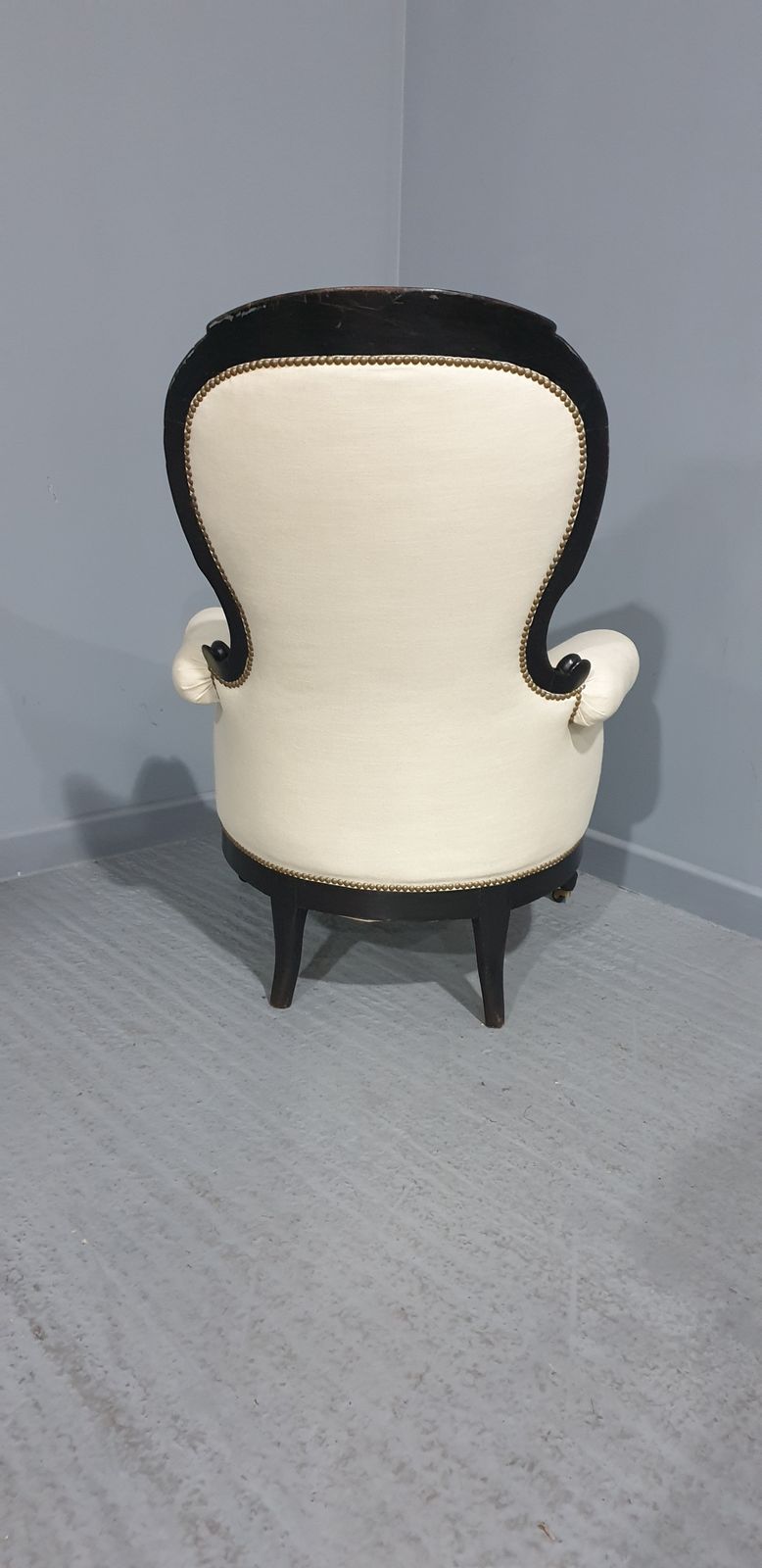 Superb Victorian Ebonsied Armchair photo furniture