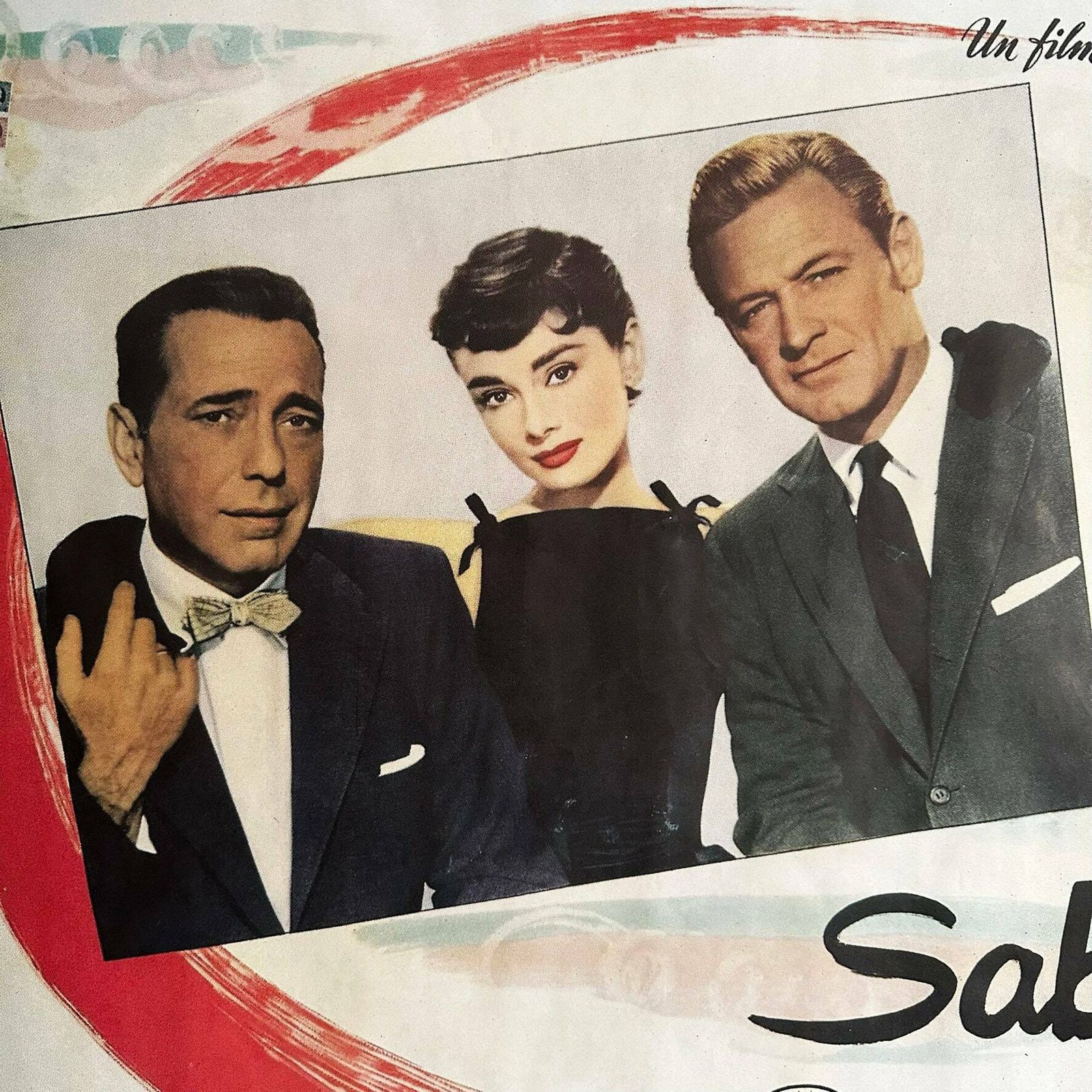 Vintage Sabrina Movie Poster photo Art
