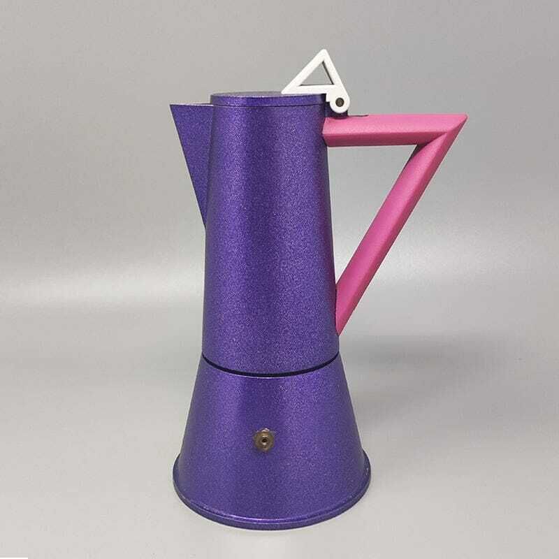 1980s Ettore Sottsass For Lagostina Espresso Maker "Accademia" Series. Made In Italy photo for sale