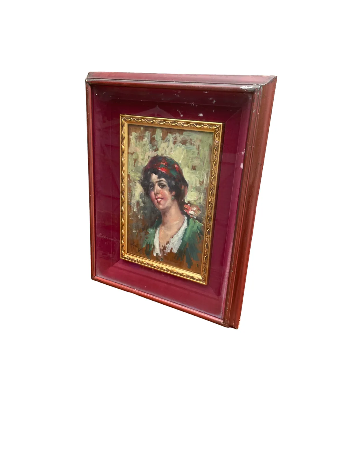 Portrait Of A Young Italian Girl photo for sale
