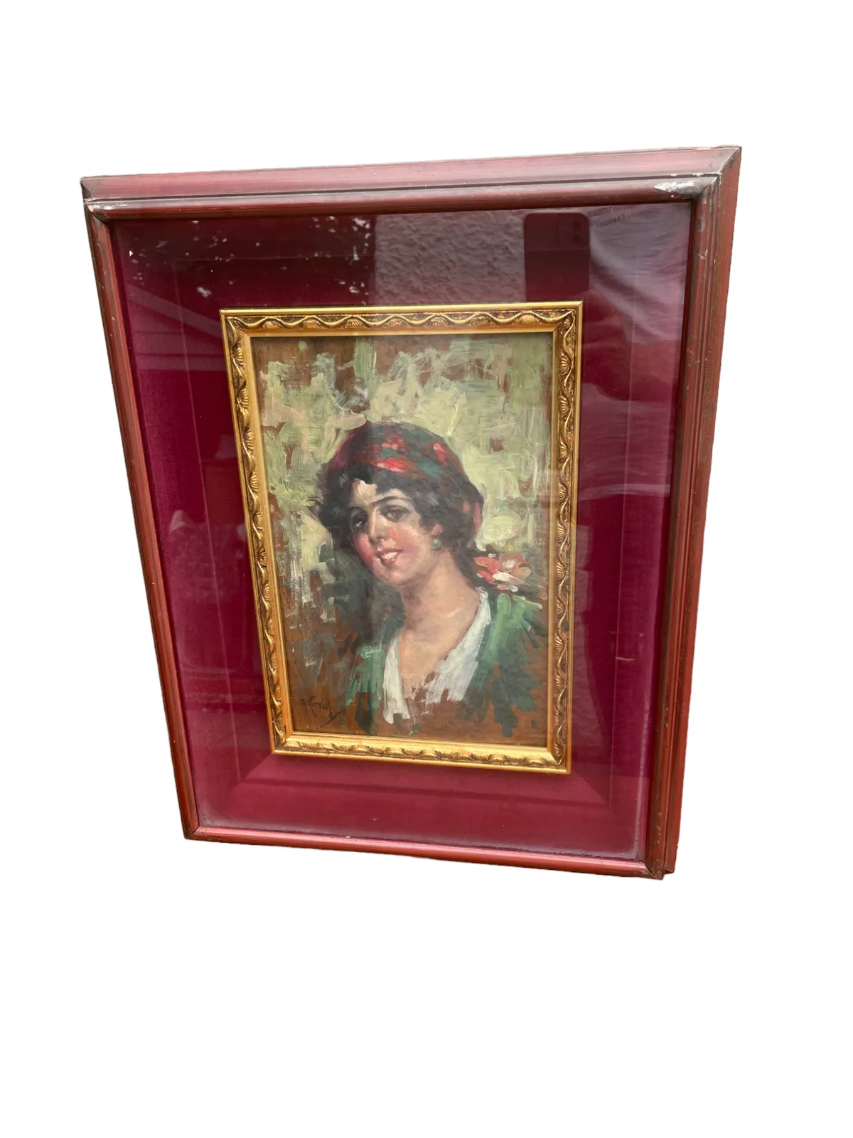 Portrait Of A Young Italian Girl photo vinterior
