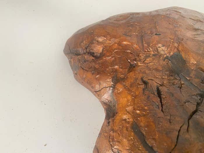 Brutalist Root Wood Vide Poche Or Bowl 1960 France With Old Patina Riviera photo Home Decor