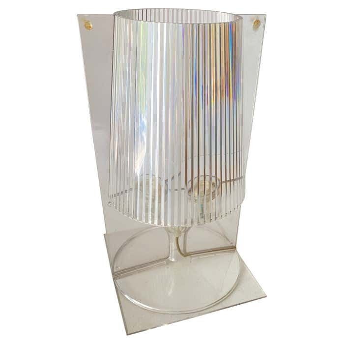 Kartell Take Lamp In Crystal By Ferruccio Laviani, Italian 21 Century