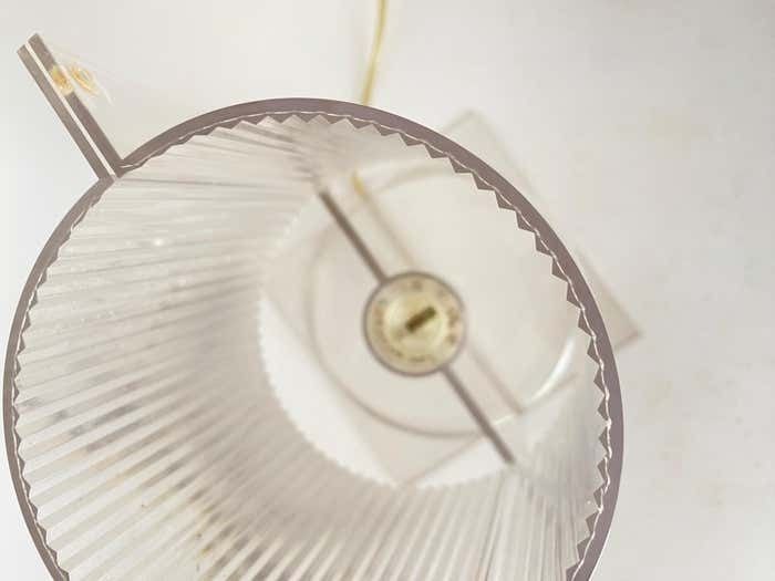 Kartell Take Lamp In Crystal By Ferruccio Laviani, Italian 21 Century photo furniture