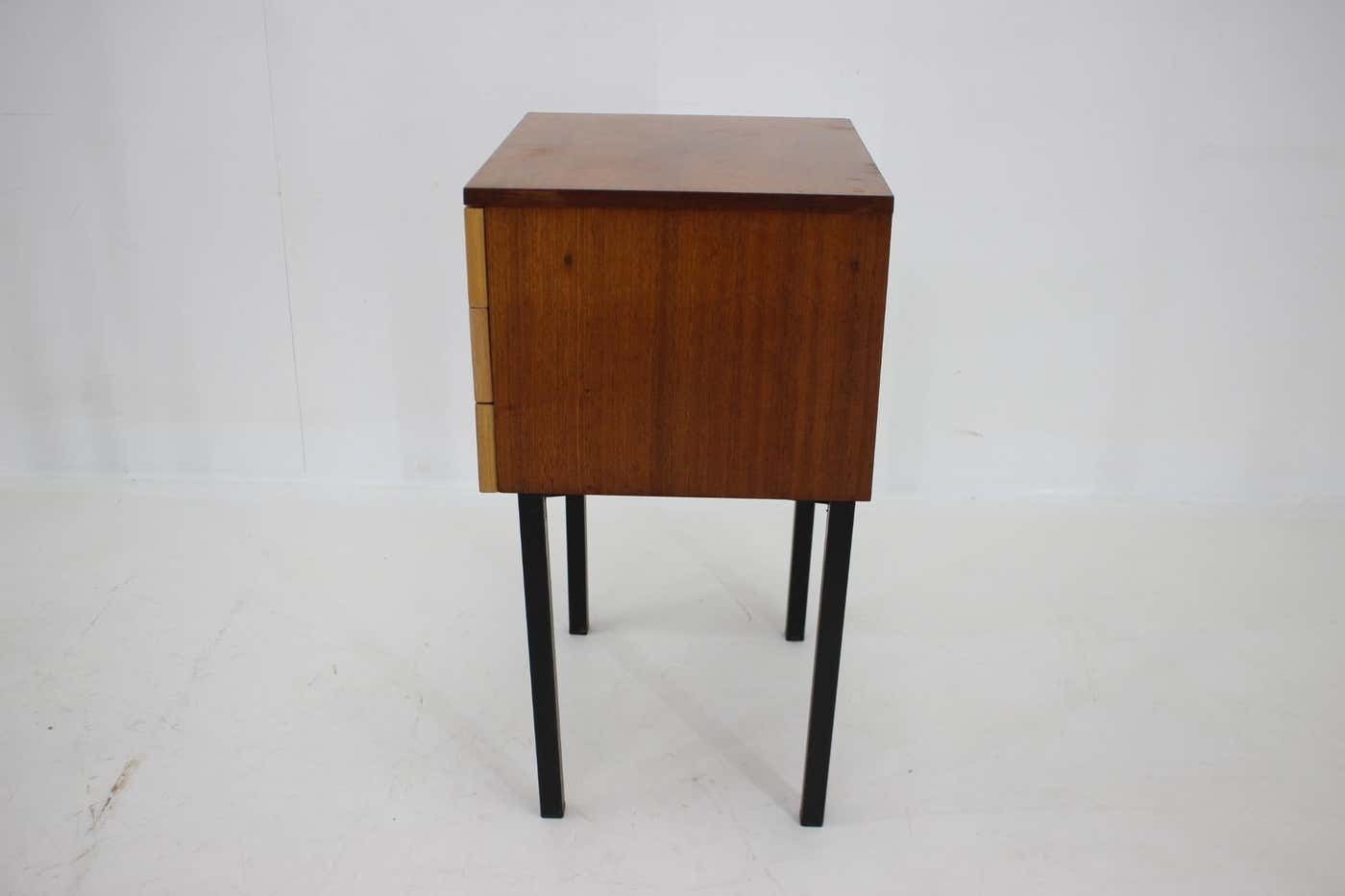 1970s Pair Of Bedside Tables By Up Zavody, Czechoslovakia photo vinterior