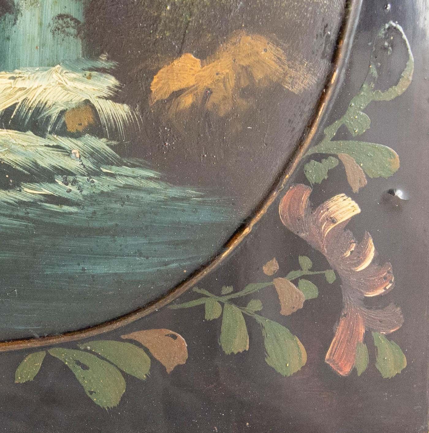 photo furniture Japonese Pair Of Painted And Lacquered Wood Panels, Mid 19th Century