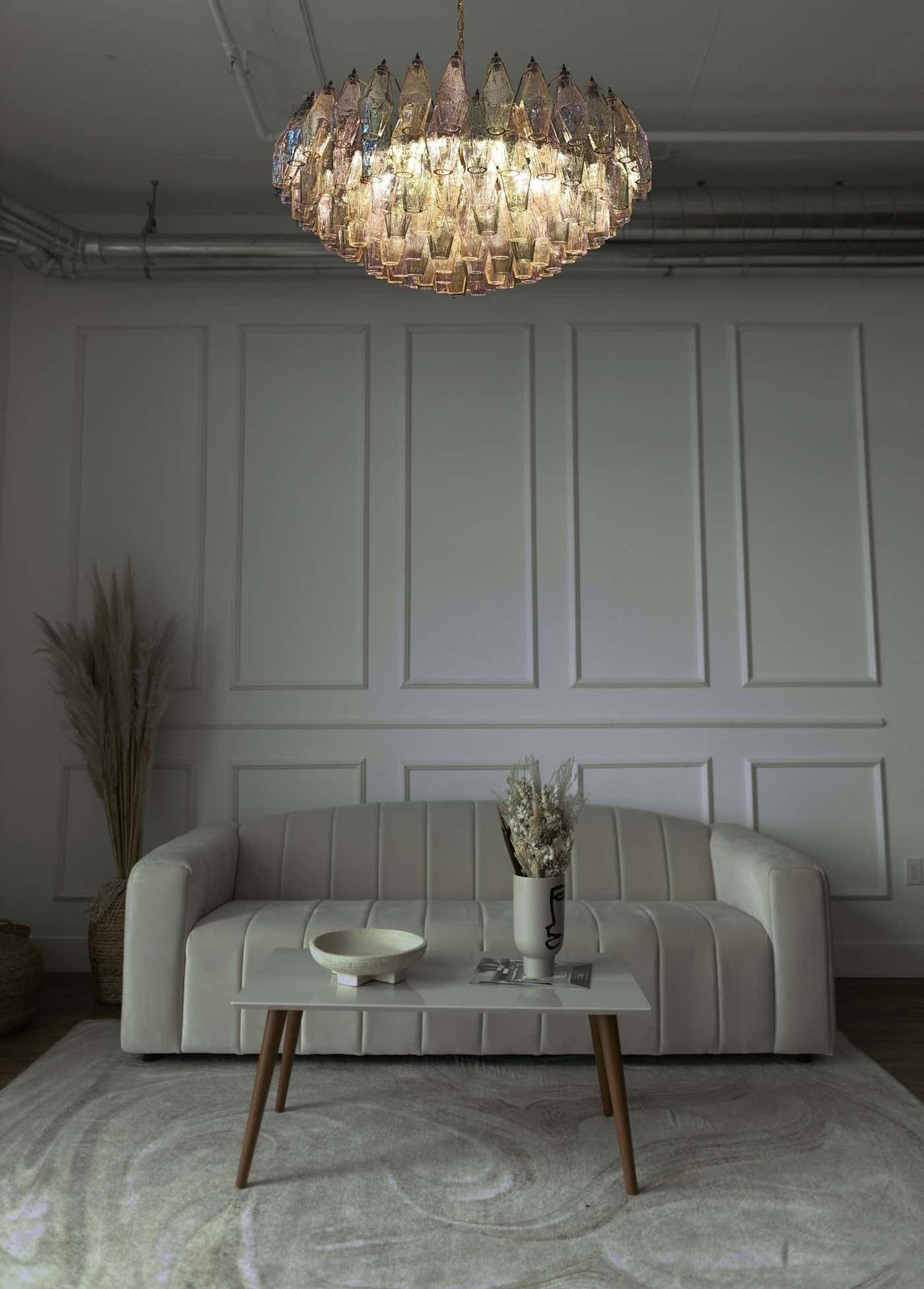photo vinterior Big And Amazing Murano Glass Chandeliers   185 Multicoloured Glasses