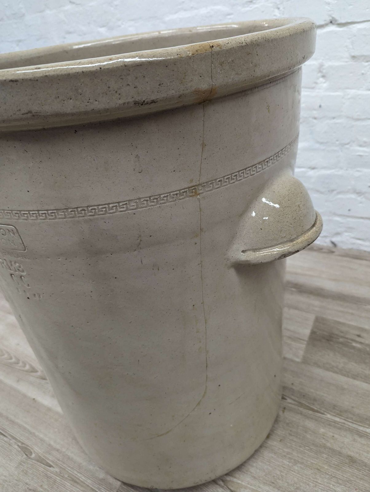 19th Century Stoneware Pot By Doulton, London photo for sale