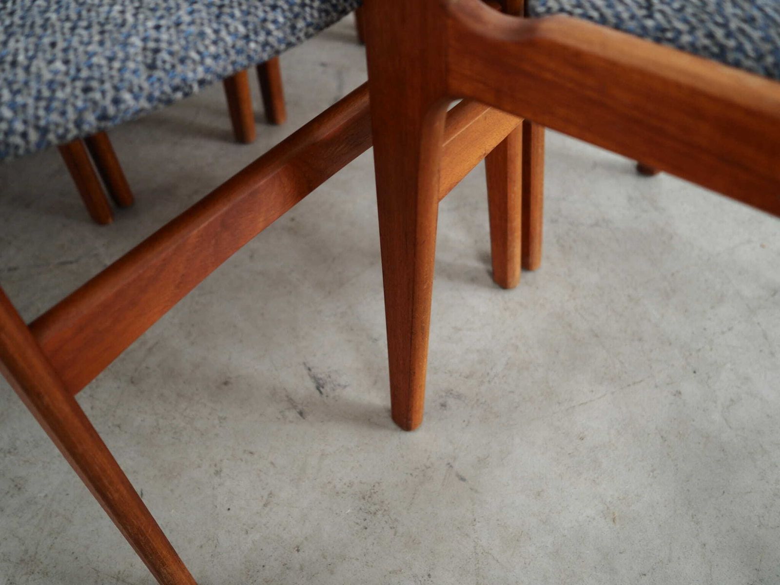Set Of Six Teak Chairs, Danish Design, 1960s, Production: Denmark photo vinterior