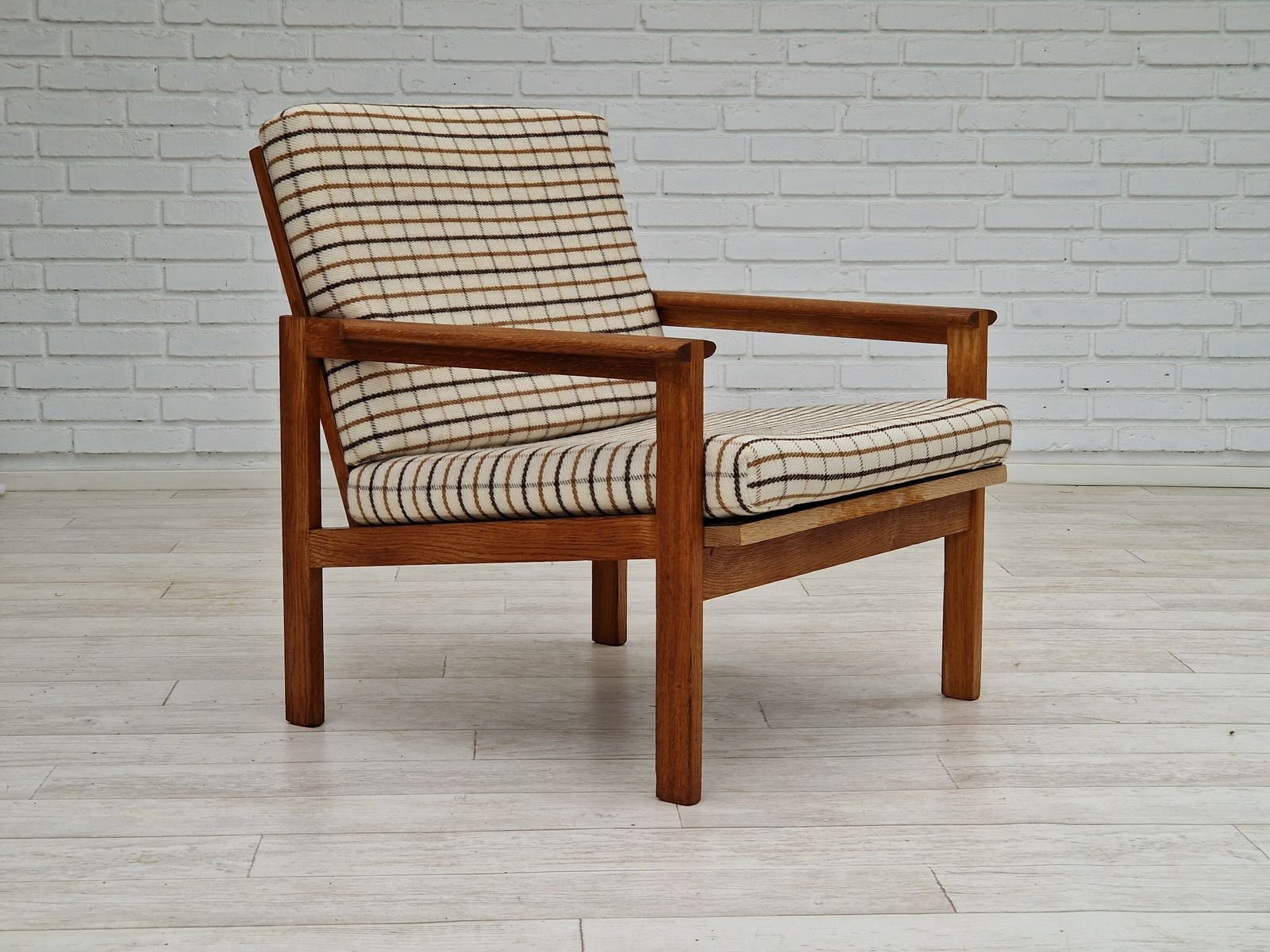 1970s, Danish Design By Illum Wikkelsø, Model Capella For Eliersen Møbler, Oak Wood. photo furniture