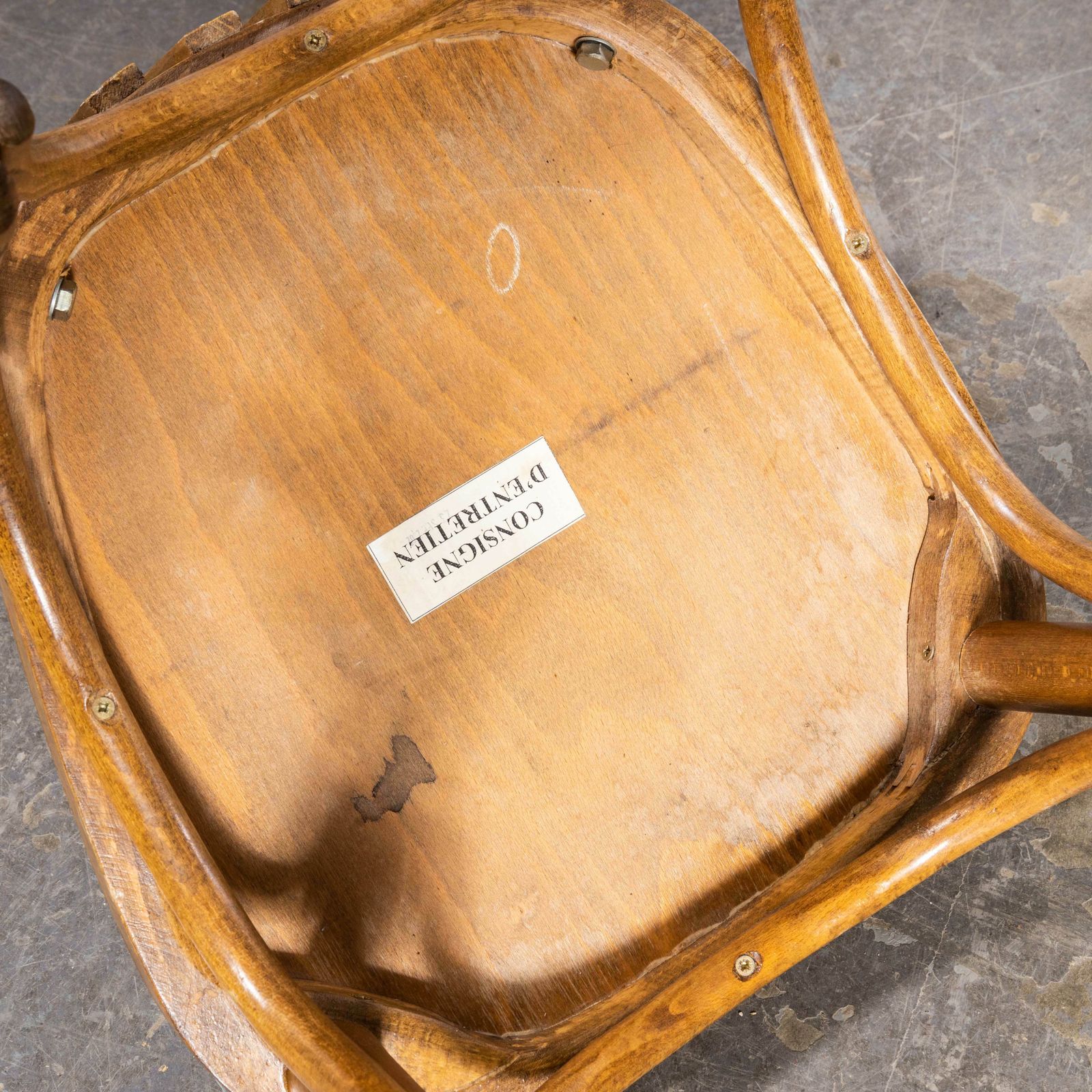 1950’s Luterma Honey Beech Bentwood Dining Chair – Set Of Four photo buy