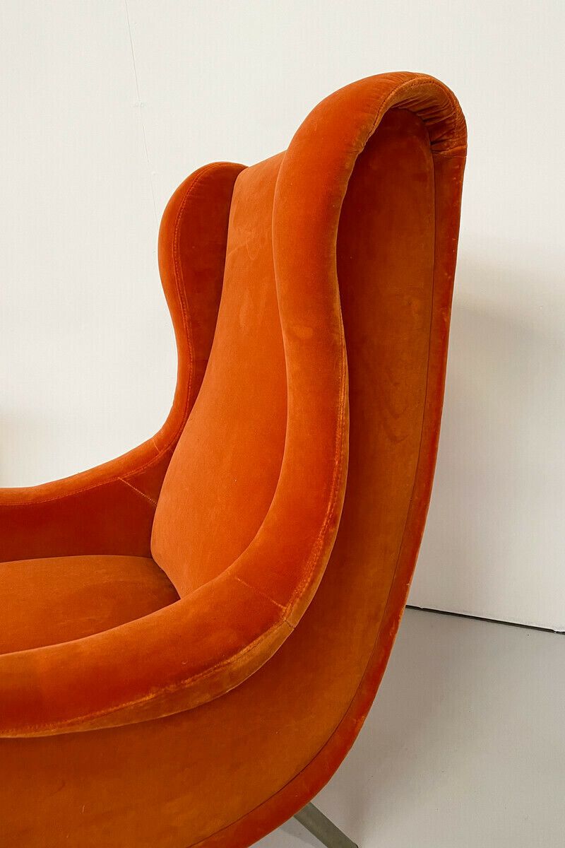 Pair Of "Senior" Armchairs By Marco Zanuso For Arlfex photo 10275.0