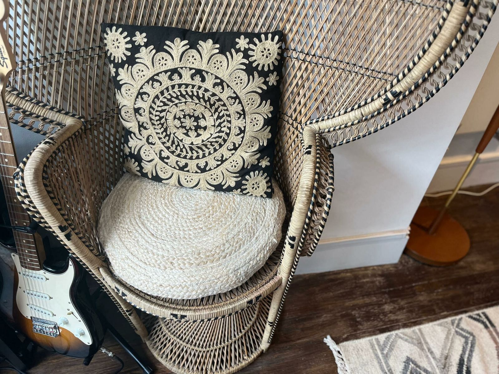 Pristine Peacock Wicker Armchairs photo 400.0