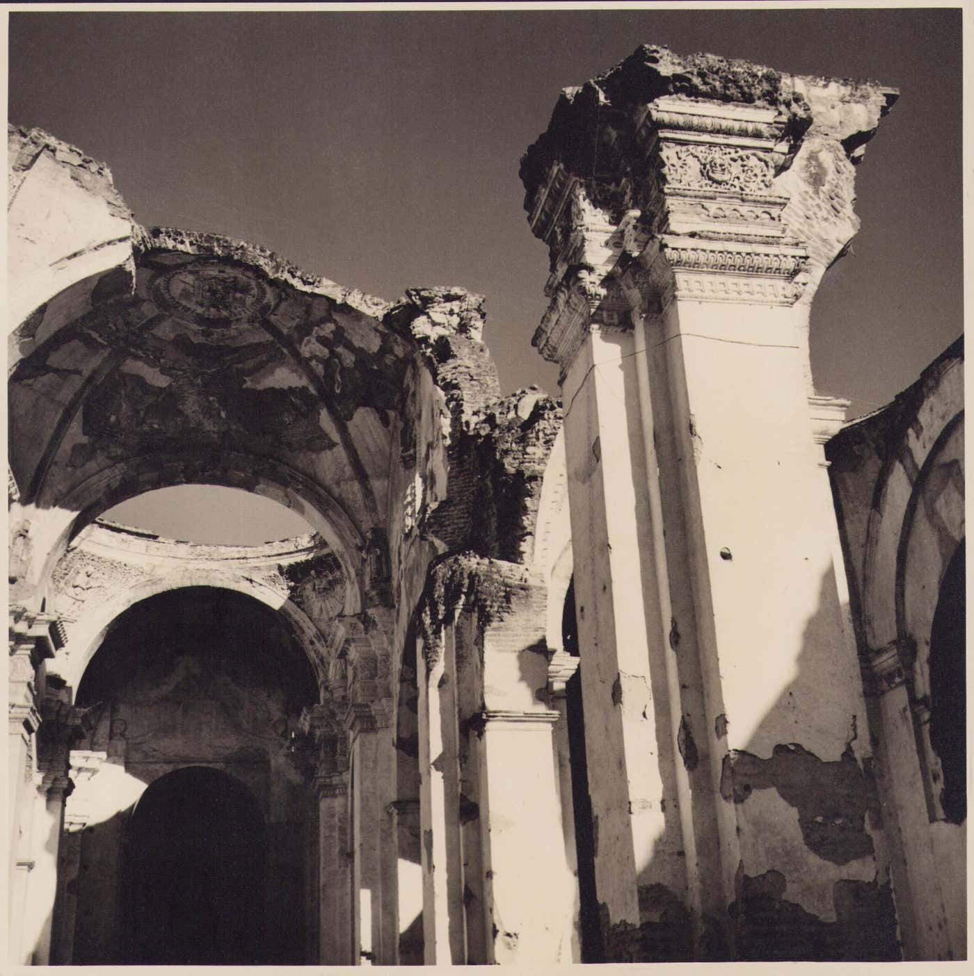 Hanna Seidel Guatemala, Cathedral, Black And White Photography, Ca. 1960s