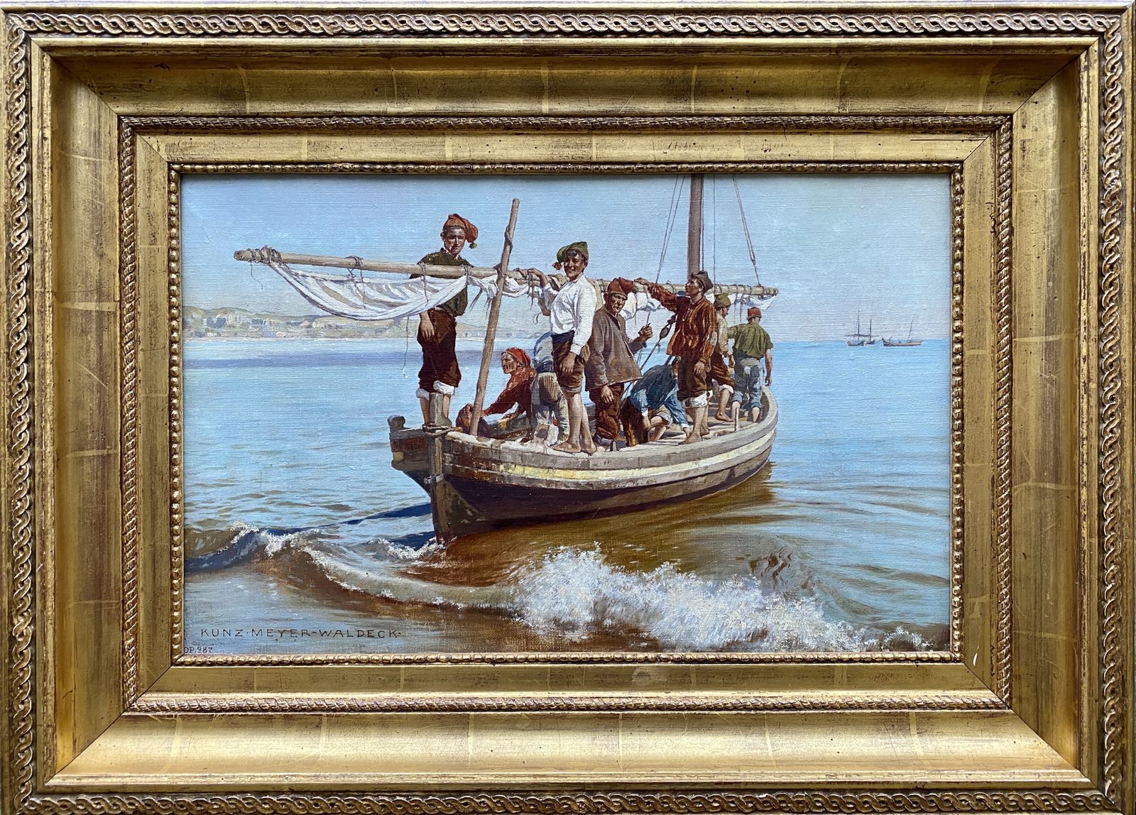 Kunz Meyer Waldeck, Mitau 1859 – 1953 Neuburg, Ready For Departure