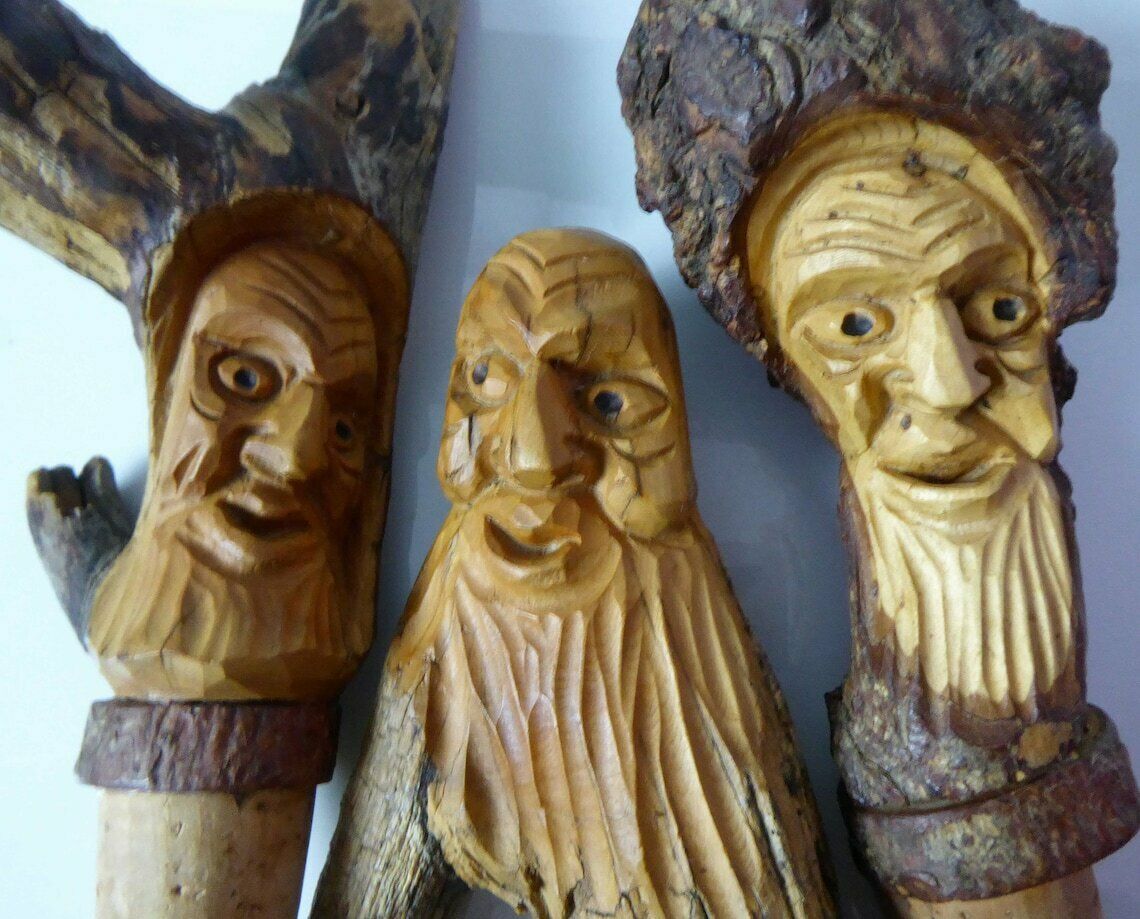 Vintage Carved Wooden Bottle Stopper | Novelty Character Bottle Stoppers photo buy