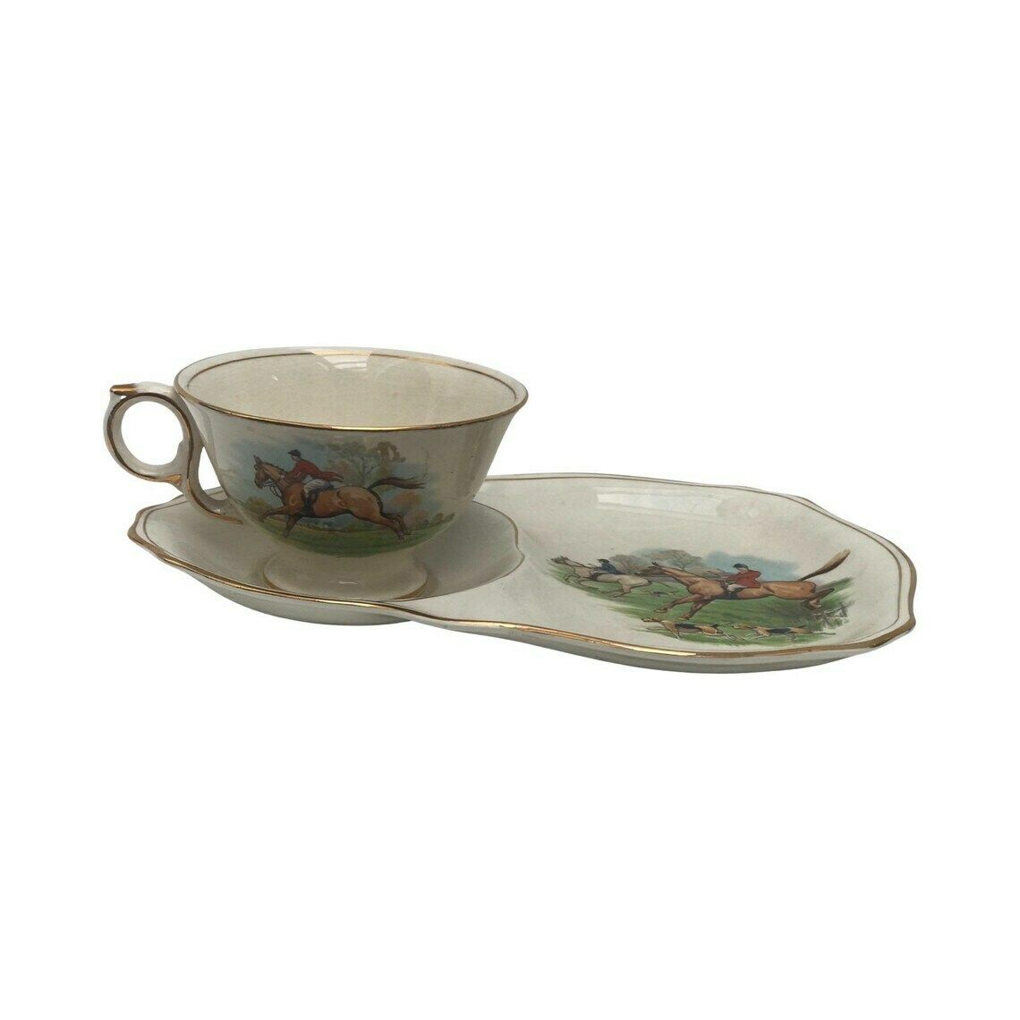 photo furniture Royal Winton Grimwades Fox Hunting Tennis Set Teacup And Saucer Hunt Gift Hunter Gift Equestrian English Tea Table Decor Cottage Country