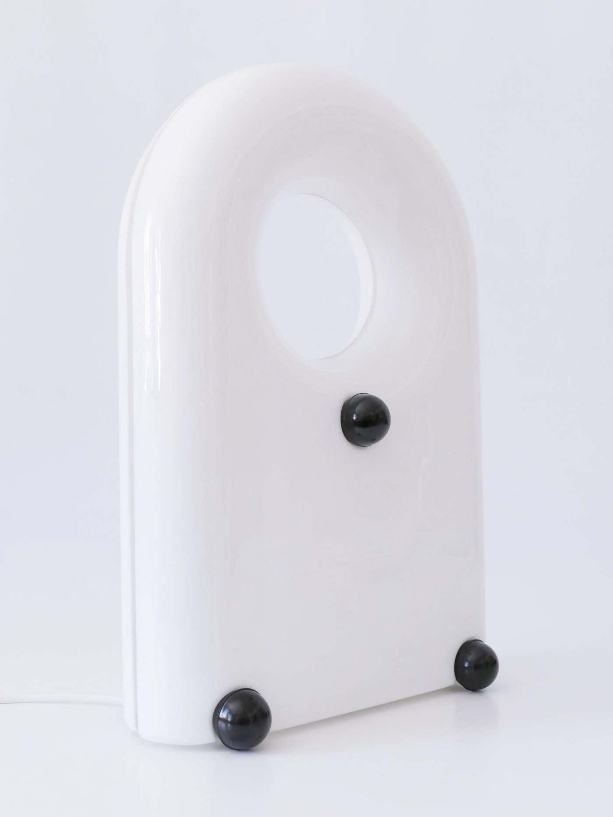 photo furniture Extremely Rare Lucite Table Lamp Or Floor Light By Elio Martinelli 1969 Italy
