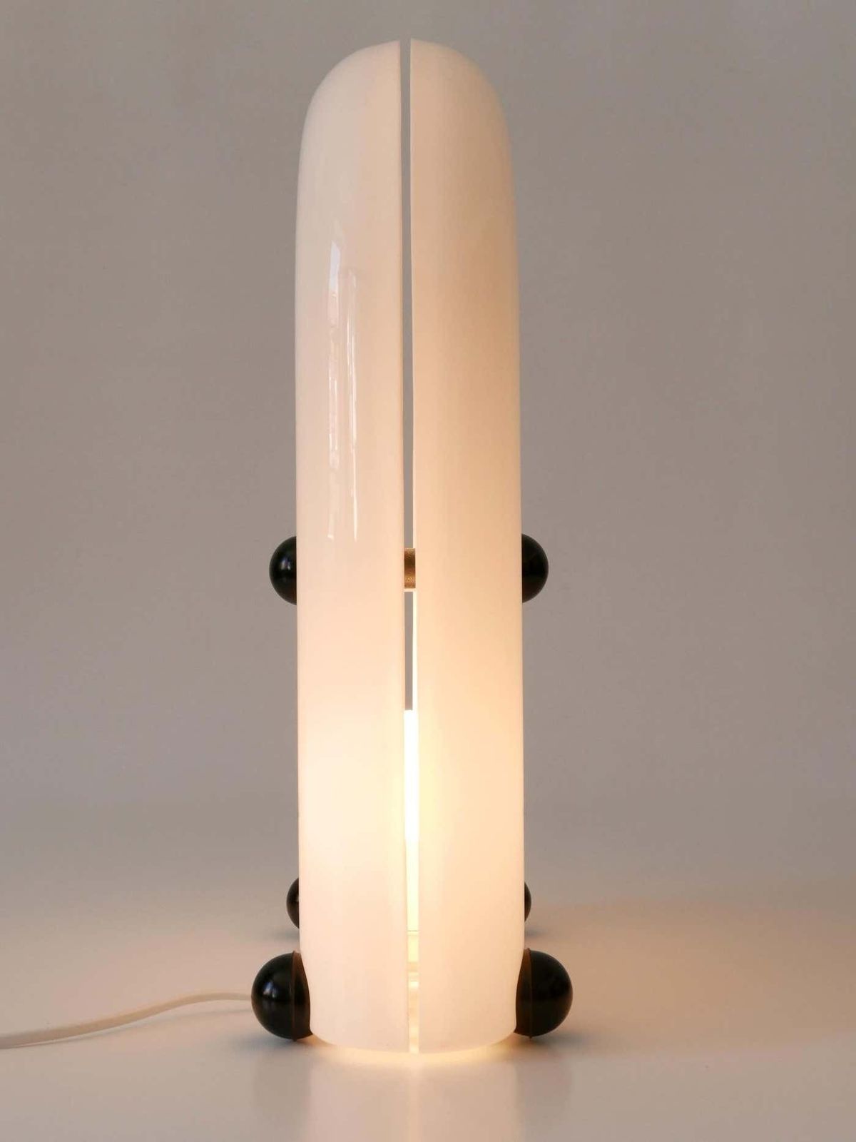 Lighting Extremely Rare Lucite Table Lamp Or Floor Light By Elio Martinelli 1969 Italy photo