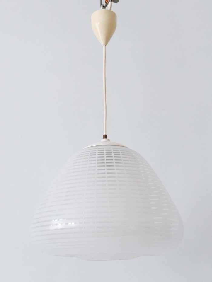 Rare Mid Century Pendant Lamp "München" By Wilhelm Wagenfeld For Peill & Putzler photo 3347.0