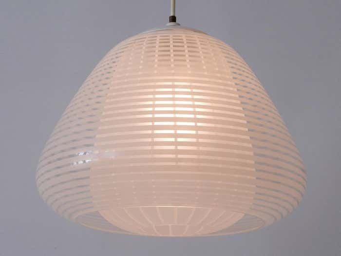 3347.0 Rare Mid Century Pendant Lamp "München" By Wilhelm Wagenfeld For Peill & Putzler photo