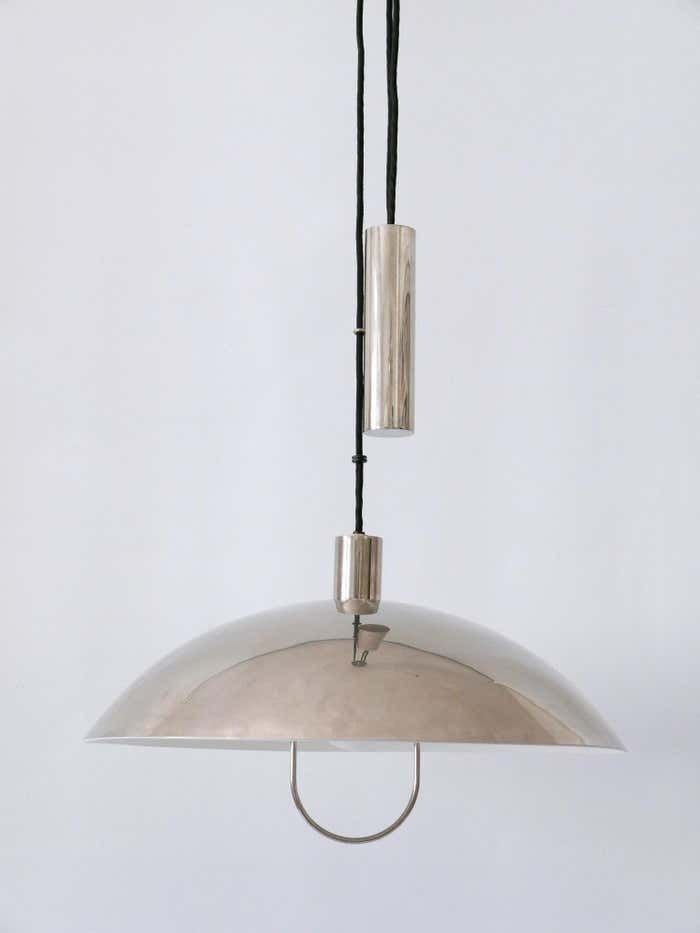 Early Tecnolumen Pendant Lamp 'Bauhaus Hmb 25/500' By Marianne Brandt 1980s photo buy