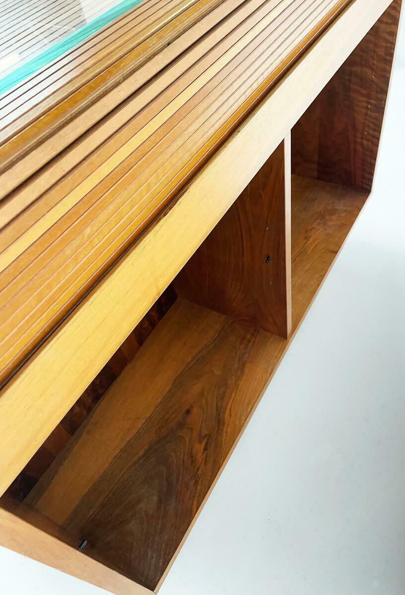 Mid Century Modern Desk Table By Gianfranco Frattini For Bernini, Italy, 1960s photo Furniture