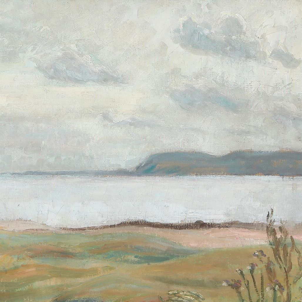 Anna Elisabeth Munch Oil On Canvas photo vinterior