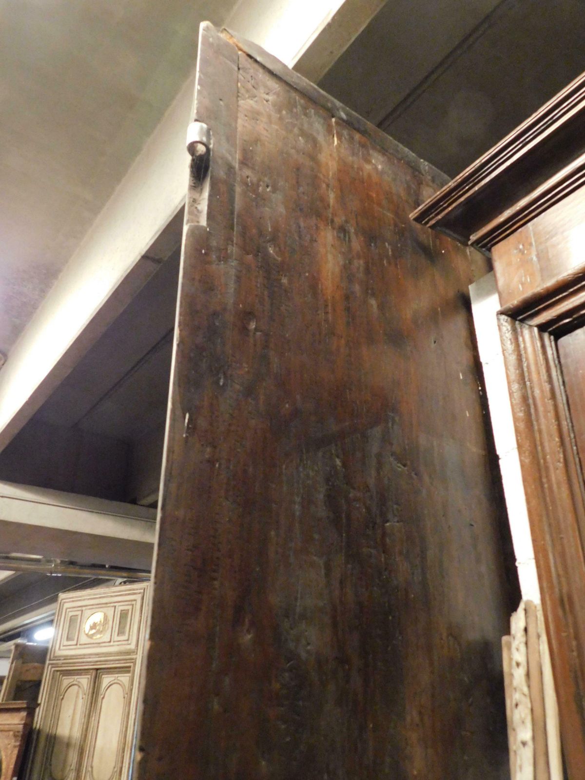 Entrance Double Doors In Carved Walnut Very Thick And Powerful Italy photo buy